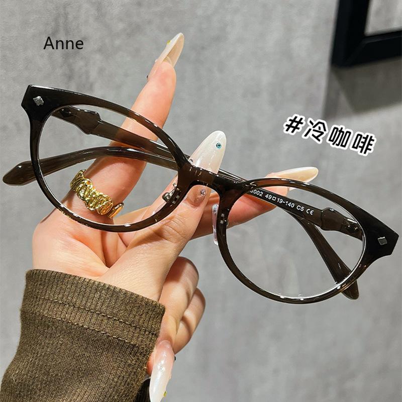 Round Glasses Frame Women Men Fashion Anti Blue Light Eyeglasses Vintage Optical Computer Eyewear Women Sunglasses Gafas Hombre