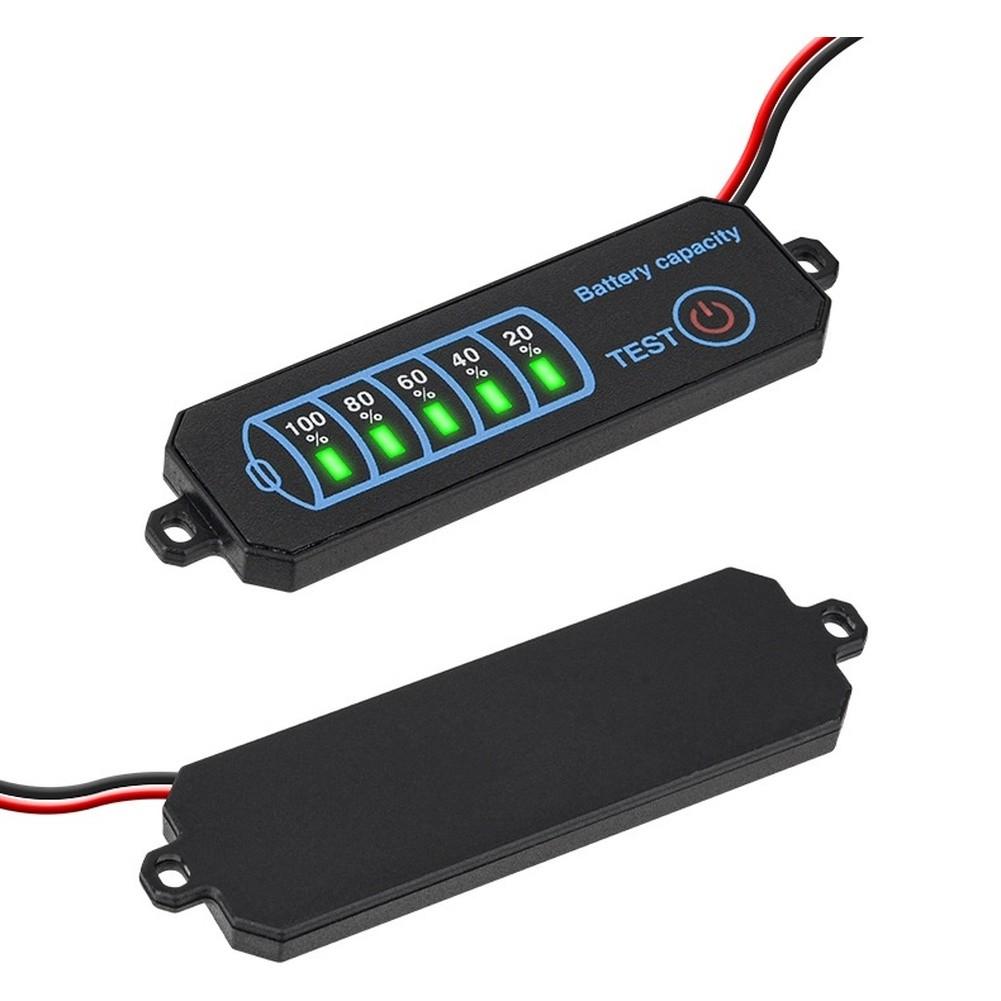 Compact And Convenient Design LED Battery Indicator Voltage Charging Tester