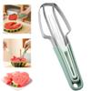 Stainless Steel Watermelon Fork Slicer Cutter Integrated Watermelon Slicer  Travel