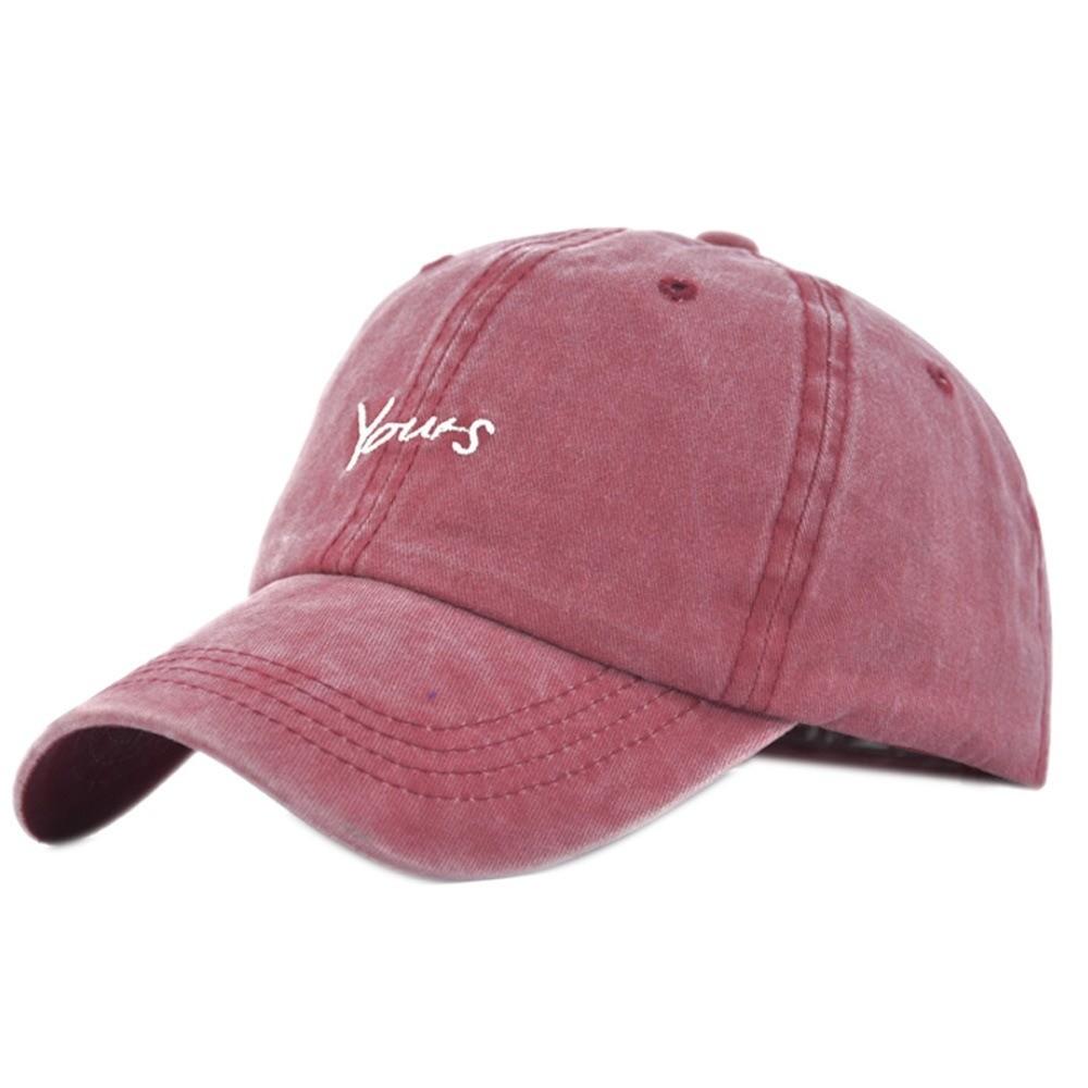 Hip Hop Distressed Baseball Cap Ripped Brim Sun Hat Fashion Dad Hat For Man Women Unisex