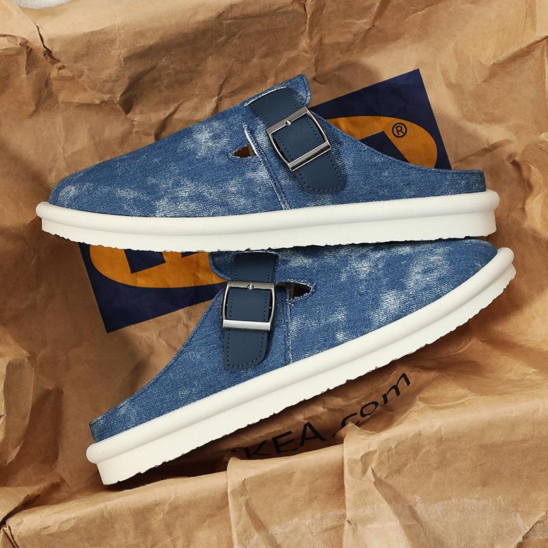 Hochwertige Modische Prägnante Herren Hausschuhe Retro Rutschfest Schuh Atmungsaktiv Weich Besohlt Freizeitschuhe für Männer zapatos de hombre