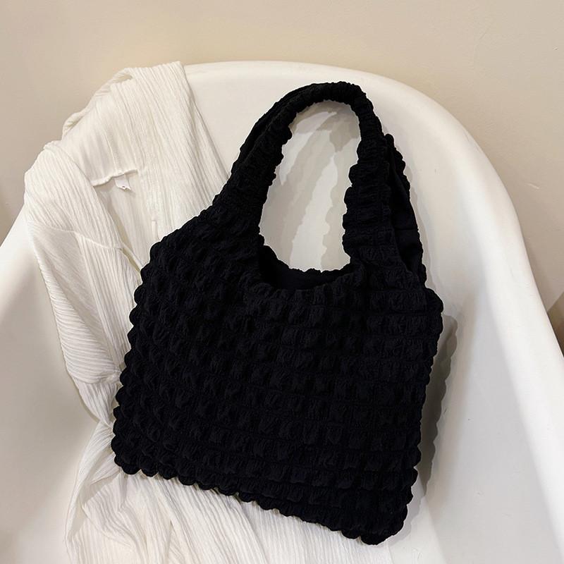 Trendy And Stylish Cotton Bucket Tote Bag For Women Chic Casual Design And Versatile Use