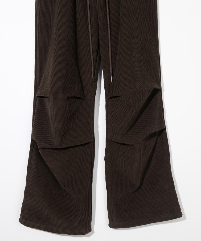 MASSNOUN Parachute Corduroy Strap Pants Mfftp002-Br