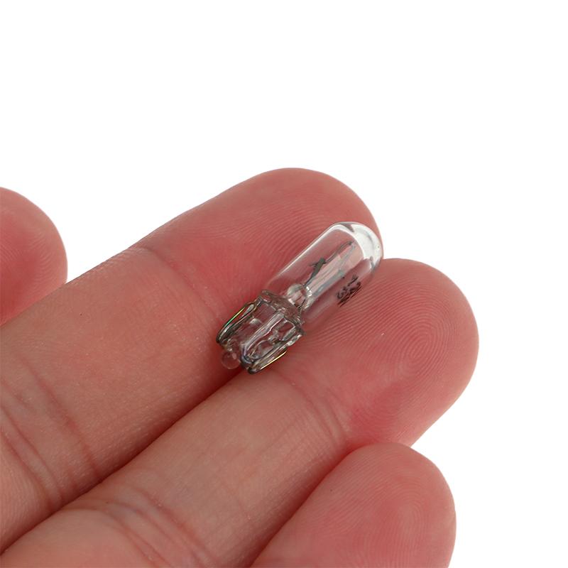 10Pcs Bulb 12V 3W T6.5 Car Dashboard Instrument Panel Light Indicator Lights