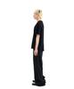 Laekeulopeu Cargo Flared Trousers - Black