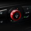 Car Center Control Air Conditioning Volume Knob Ring Button Cover Interior Frame For BMW E60 5 Series Car Accessories