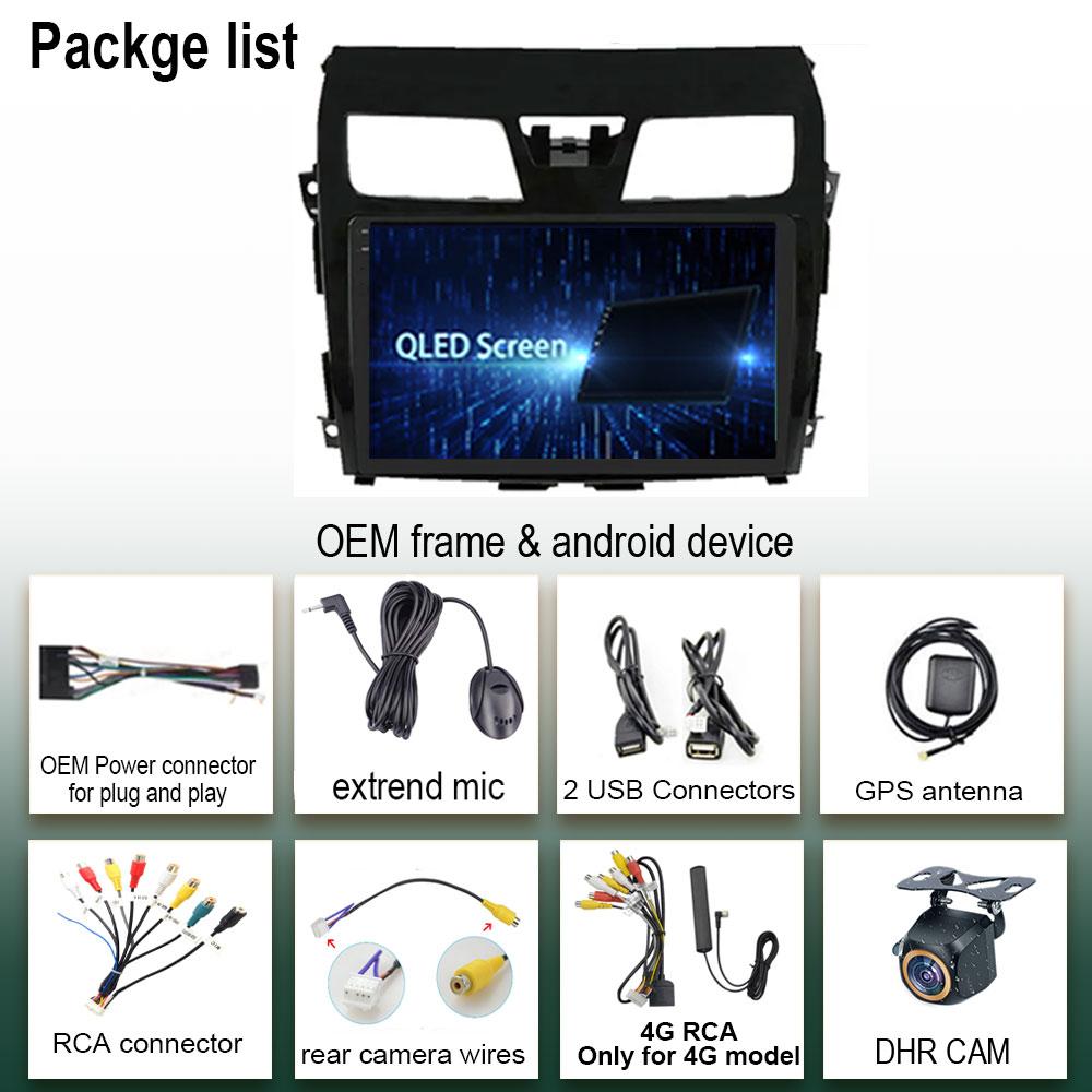 Navigation Android 14 For Nissan Teana Altima 2013 2014- 2018 Car Radio Multimedia Video Player Wireless Carplay GPS NO 2din Dvd