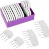 Juego de Peines y Pines de Bloqueo para Tejer para Chalecos, Suéteres, Bufandas - Pines de Posicionamiento para Bloqueo de Crochet y Tejido