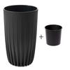 Donica Stripped Wysoka Eco Recykling