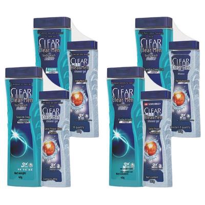 CLEAR Men's Cologne Scent Shower Gel