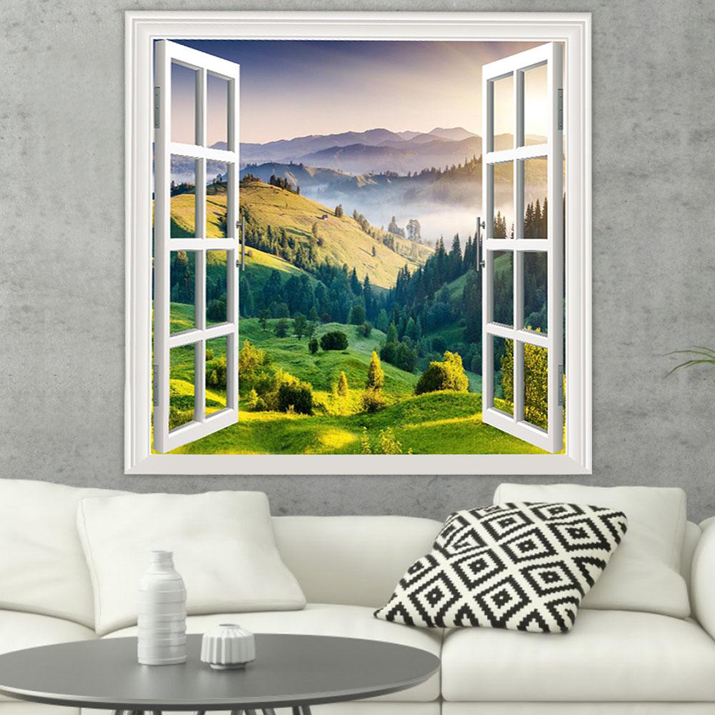 Tapiserie de perete cu model boem, iarbă verde, agățat de lenjerie de pat, tapiserie de perete (150*130CM)