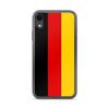 Coque Téléphone – Drapeau De l'Allemagne – Compatible iPhone XR – Étui Souple – Résistant Et Antichoc - Silicone - Pixelforma
