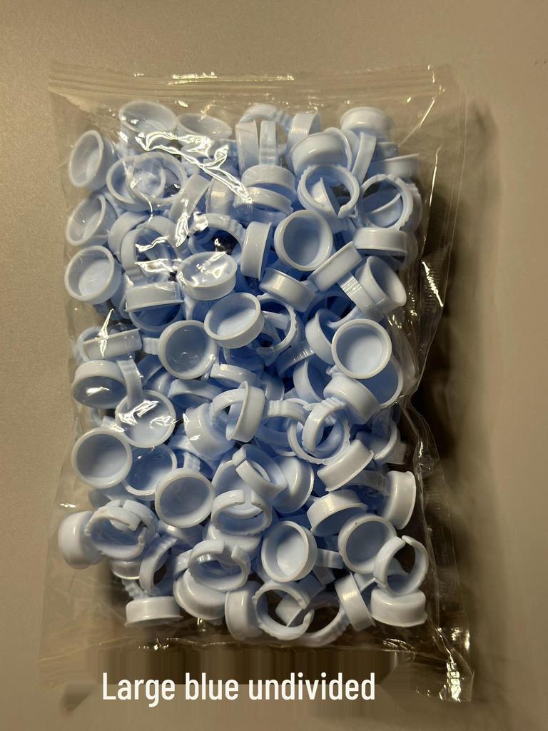 Eyelash Blooming Glue & Pigment Drip Ring Cup for Microblading