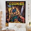 Classic The GGoonies Moives Cartoon Tapestry Art Science Fiction Room Home Decor Wall Hanging Home Decor