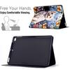 Stand Case for iPad 9.7-inch (2018)/(2017)/Air 2/Air (2013) Pattern Printing Tablet Leather Cover with Auto Wake/Sleep