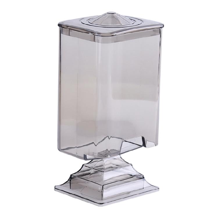 

Cotton Pad Holder Cotton Pad Dispenser Nail Art Remover Paper Pad Storage Box Makeup Pad Organizer чорний