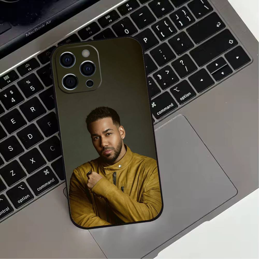 Singer Romeo Santos  Phone Case For iPhone 17,16,15,14,13,12,11 Plus,Pro Max,XS,Soft Silicone Black Cover