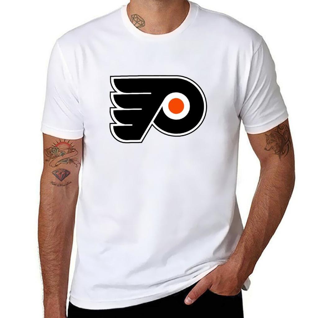Flyers Logo T-Shirt Lässiges Muster Print T-Shirt T-Shirt