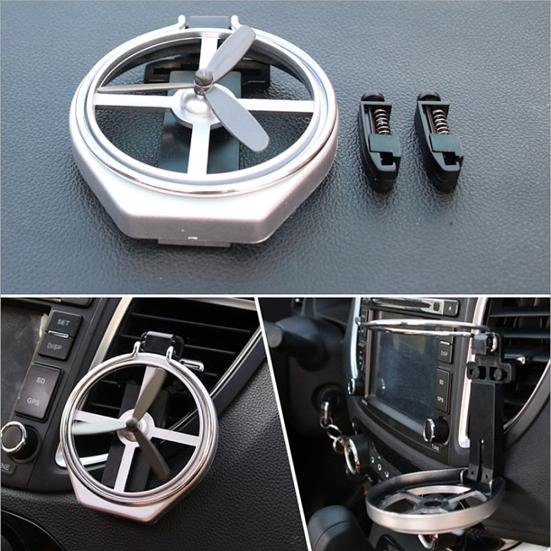 Durable Car Air Vent Outlet Water Cup Bottle Beverage Drinks Stand Fan Holder
