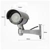 Fake Security Camera Dummy Camera Simulated Surveillance Camera with Flashing Light Indoor Outdoor
