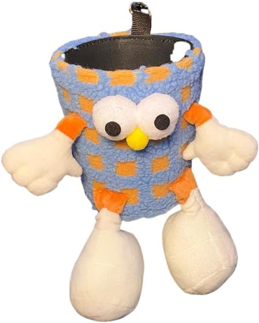 Fiyyuga Car Trash Tissue Box Car Storage Bucket Hanging Waterproof Umbrella Storage Cartoon trash can