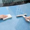 Car Window Squeegee 3-in-1 Glass Cleaner Spray Wipe Scraper Effortlessly Clean