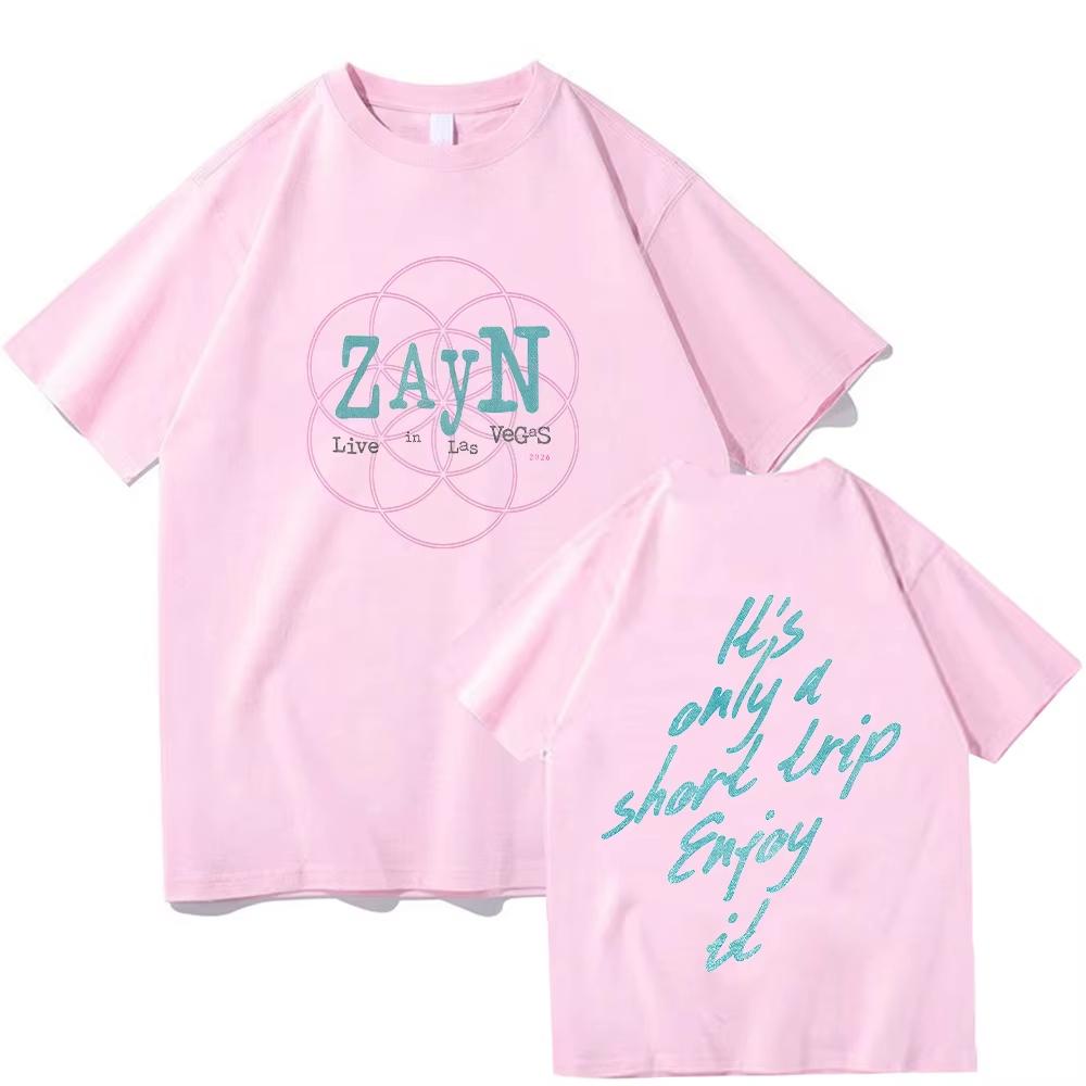 Zayn Malik Graphic High Quality Cotton T Shirts Zayn Vegas Ringer Top Fashion Harajuku Women Men Aesthetic Clothing High Street