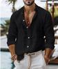 Men's Shirt Casual Style Long Sleeve Business Casual Shirt