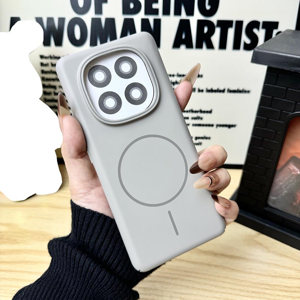 Shockproof PC Frosted Bumper For POCO X7 Pro F7 5G Magnetic Hard Phone Case For POCO F7 Ultra M6 F6 F5 Pro C75 X5 X6 Matte Cover