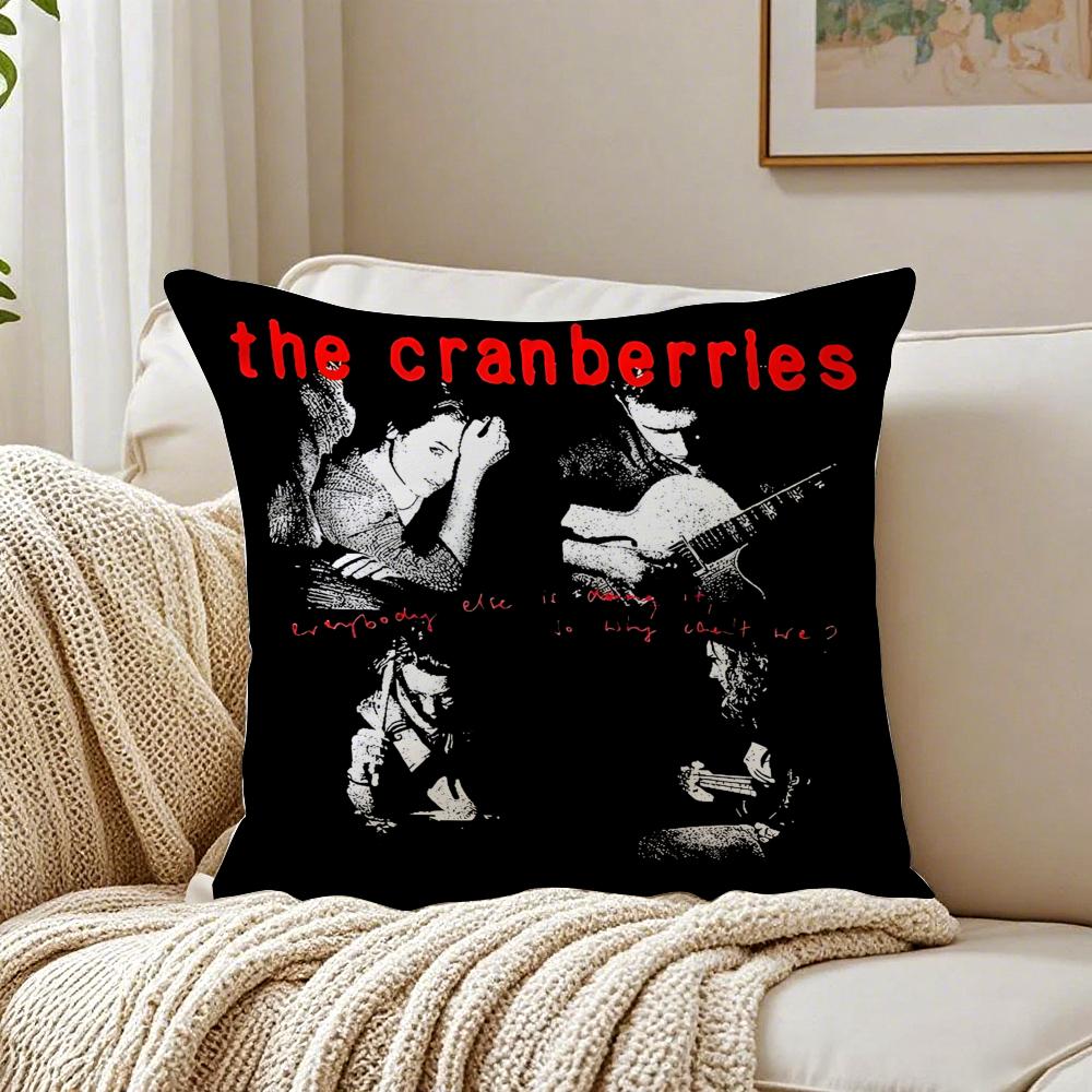 band alternative The CCranberries Cushion Cover Pillowcase Antidustmite living Room Sofa Decor Cushion Room