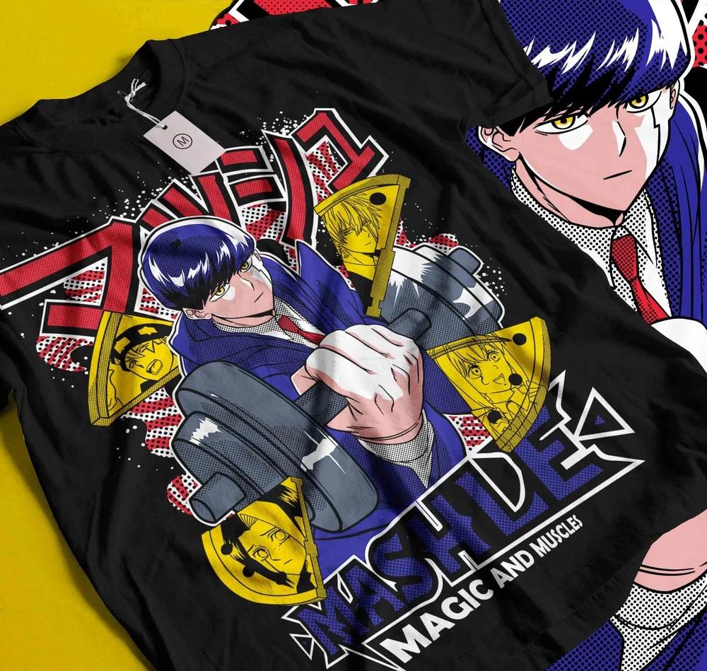 Magic And Muscles Mighty Mashle Black TShirt S