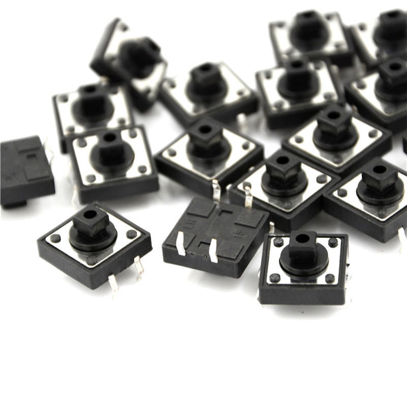 20Pcs Tc-1212T 12X12X7.3 Mm Tact Tactile Push Button Momentary Pcb Switch