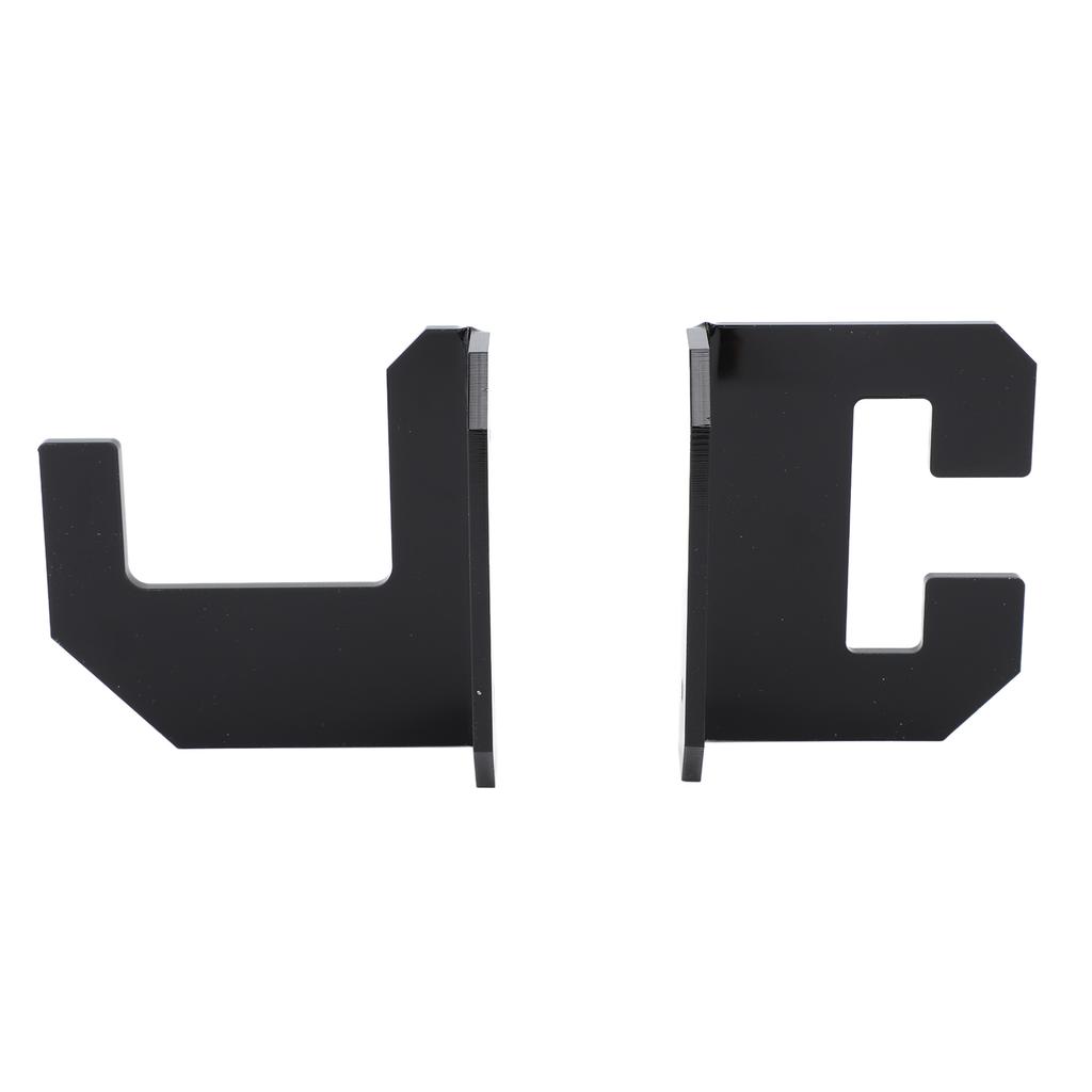 Samurai Sword Holder Horizontal Wall Mount Acrylic Sword Rack Flat Blade Display Stand with Screws