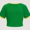 Top sexy de verão Y2K para comércio exterior, camiseta feminina retrô slim fit casual versátil