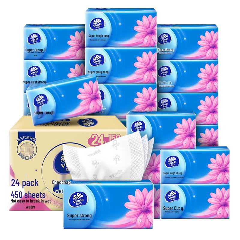

Vinda Pull-Out Facial Tissues
