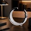 Circular Metal Decorative Sculpture Modern for Console Tables, Office Styling