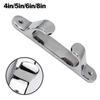 4/5/6/8 Inch Line Cleat Polished Silver Bow Chock Boat Rope Guide  Boat Replacement
