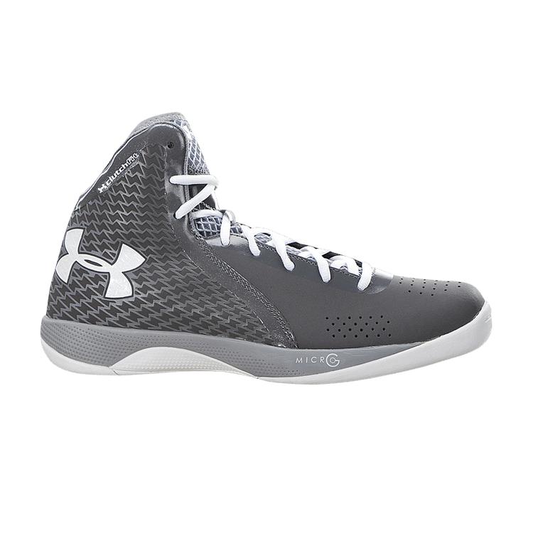 

Кроссовки Under Armour Micro G Torch Charcoal Мужские Серо-Белые 1246940-035