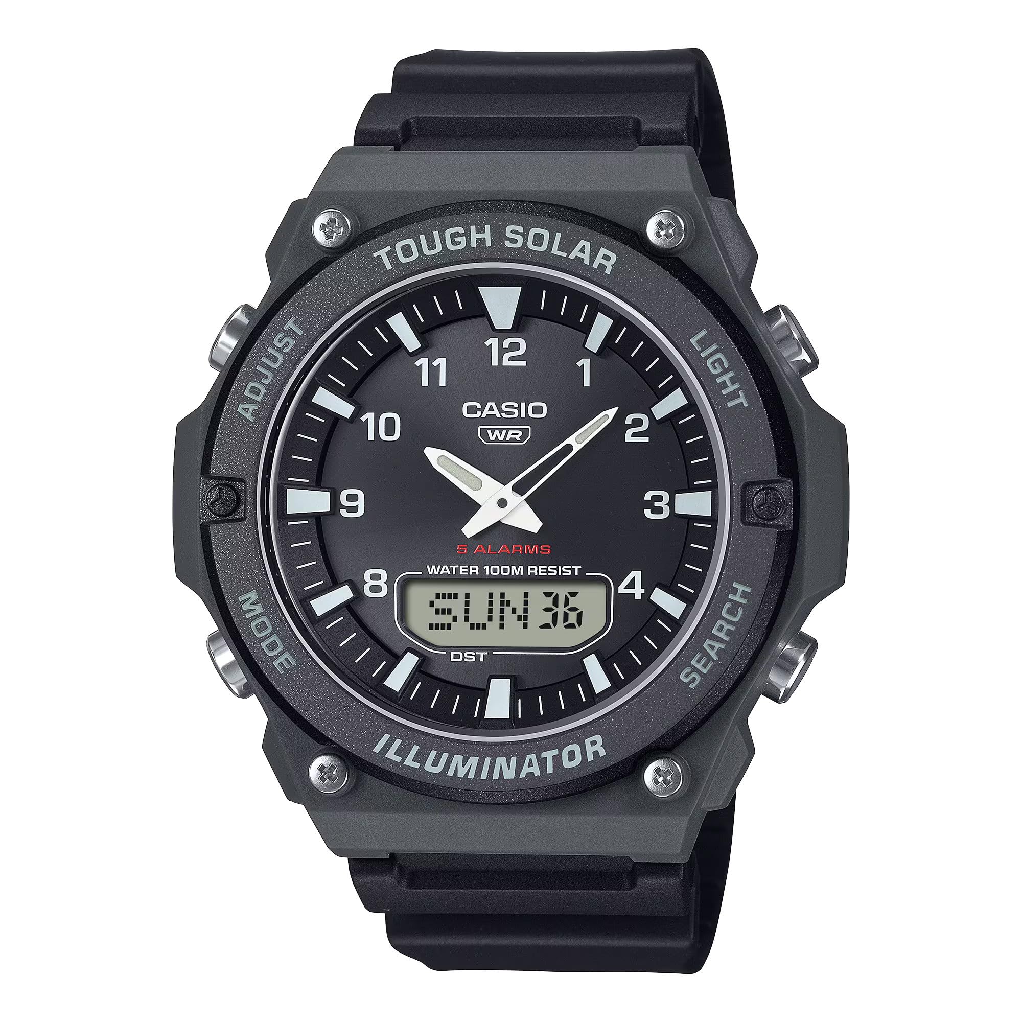 Casio Quartz Watch with Plastic Strap Men s Analog-Digital AQ-S820W-1AVEF