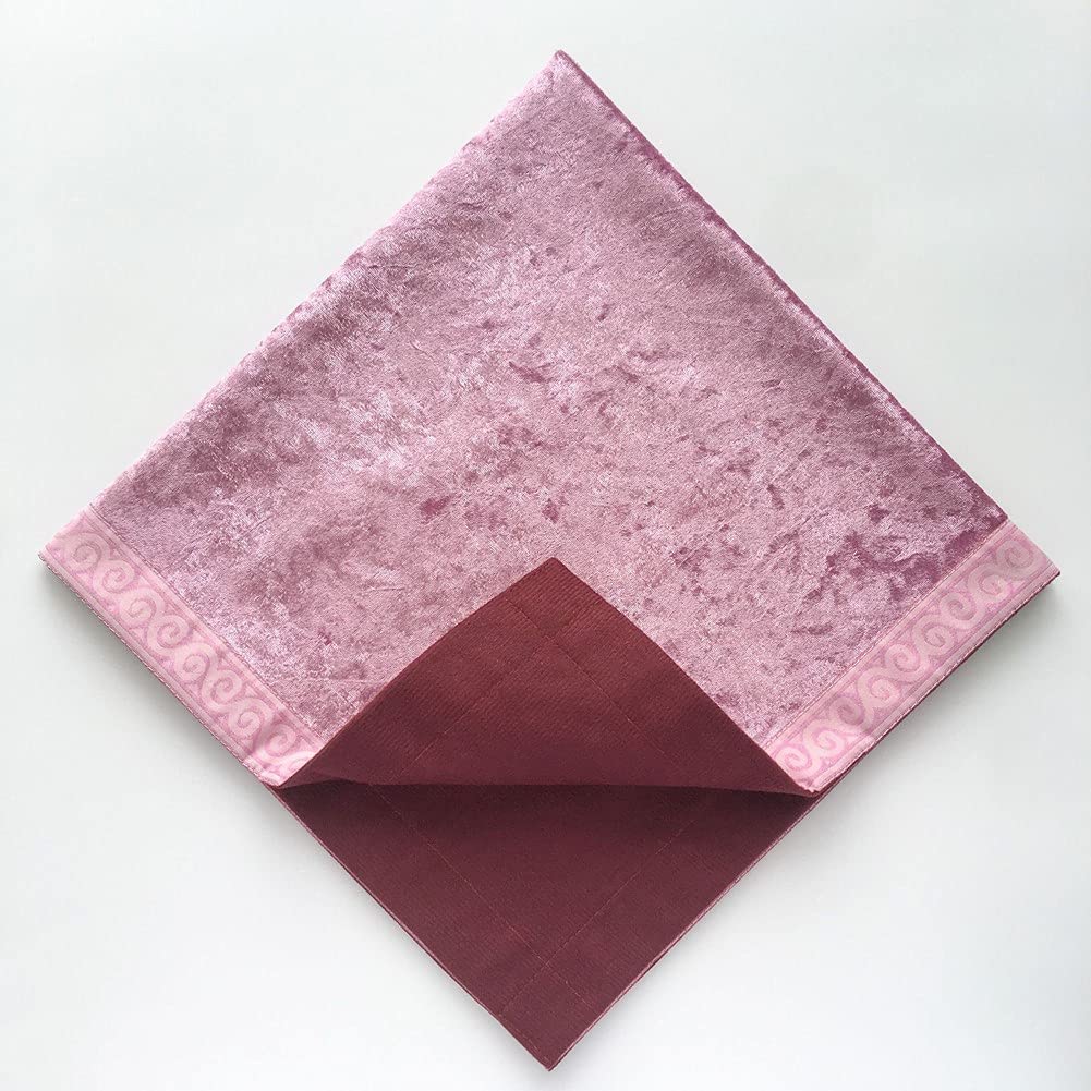 Thick Velvet Tarot Cloth for Tarot with Professional for Magic and Appraisals Large, Cards, 65x65cm, Pouch, Grade, High-Quality, Tricks, Divination,