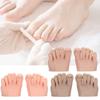 Practice Fake Foot Model with Half Foot Design Movable Soft Silicone Prosthetic Manicure Tool  for Nail Art Training