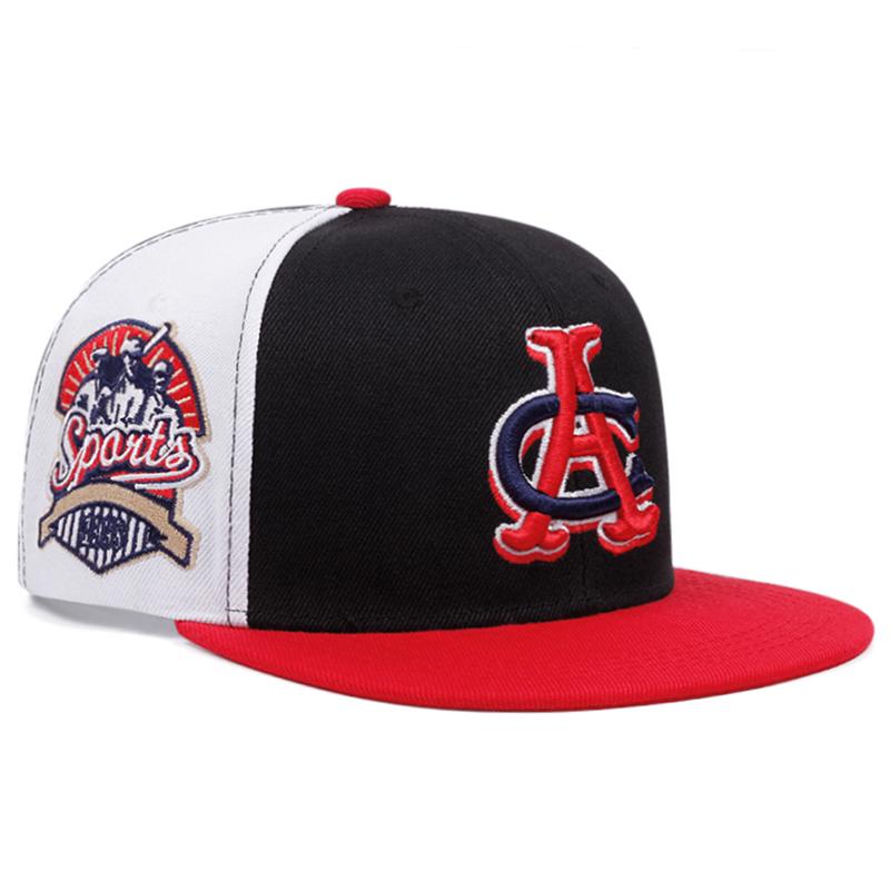 New Baseball Hat Ca Embroidered Fashion Street Hiphop Hat Outdoor Leisure Sports Sunshade Flat Edge Hat Unisex