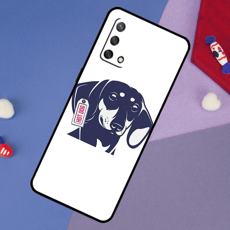 

Dachshund Dog Case For Oppo A17 A60 A40 A80 A16 A76 A96 A98 A58 A78 A18 A38 A57 A74 A54 A94 A15 A5 A6 Pro OPPO A60 5G