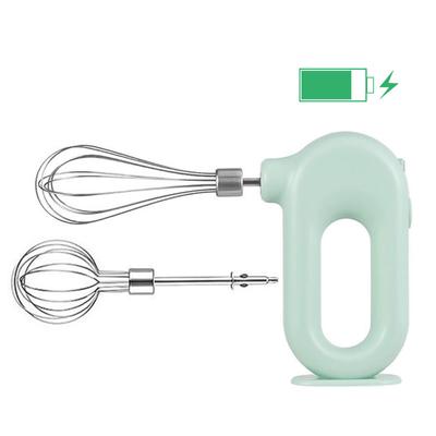 USB Kablosuz Elektrikli Blender Taşınabilir Mikserler 2 Karıştırma Başlığı ile Gıda Mikseri El Tipi Şarj Edilebilir Çırpıcılar Hamur Karıştırıcı Yumurta Çırpıcı