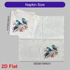 20pcs Disposable Napkins with Bird Pattern Print for Wedding,Parties,and Daily Use for Thanksgiving Fall Christmas Table Decoration