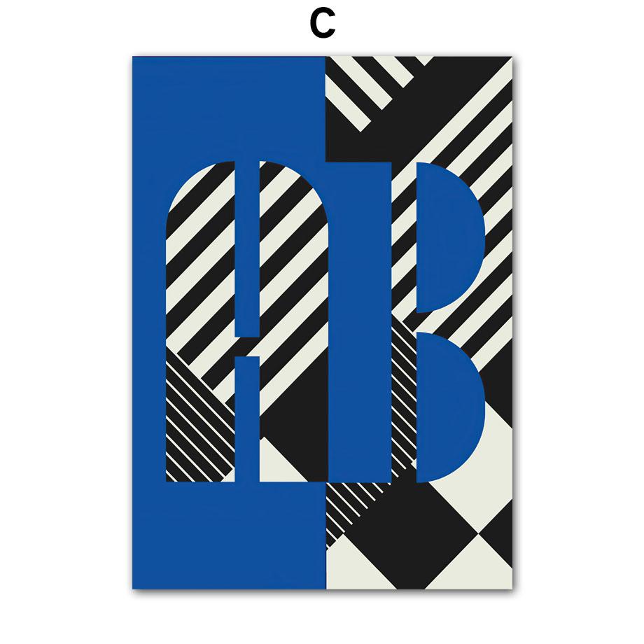 Bauhaus Lines Stripe Geometric Wall Art Posters Prints Nordic Abstract Canvas Painting Hotel Bar Pictures For Living Room Decor