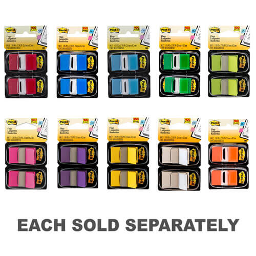 Post-it Twin Pack Flags 100pcs