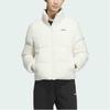 Adidas FW24 Womens Puff Down Solid Color Outdoor Warm Short Jacket Men Jacket Han-Jade-White JW1684