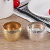 Napkin Rings Wedding Party El Serviette Buckle Napkin Holder Table Decor