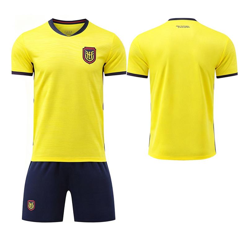 2627 World Cup Ecuador home jersey No. 10 Pais football jersey No. 23 Casedo jersey 16#
